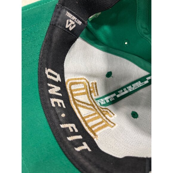 Notre Dame Fighting Irish Green One-Fit Hat By Top Of The World - Picture 5 of 12